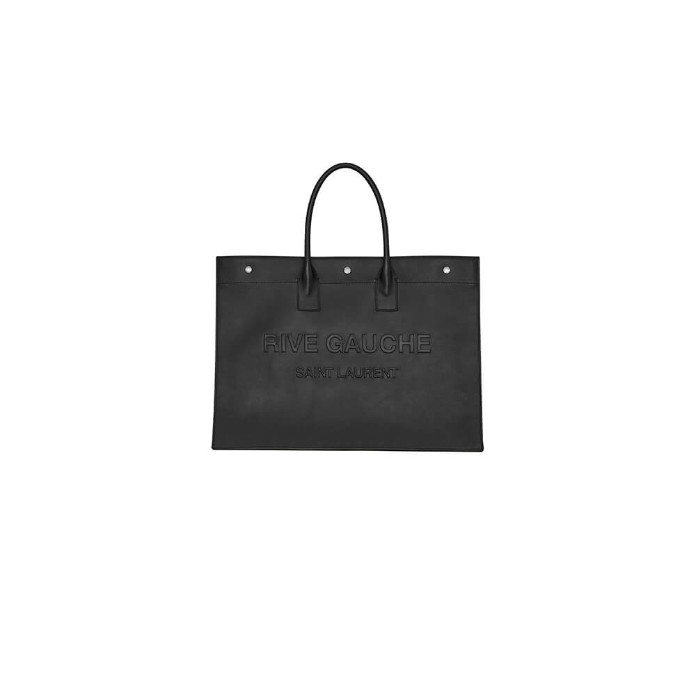 YSL Rive Gauche Large Tote Bag in Smooth Leather - Replica Luxury Bags™