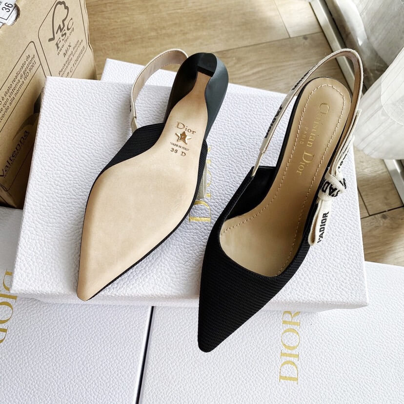 J Adior Slingback Pump Shoes - Replica Luxury Bags™