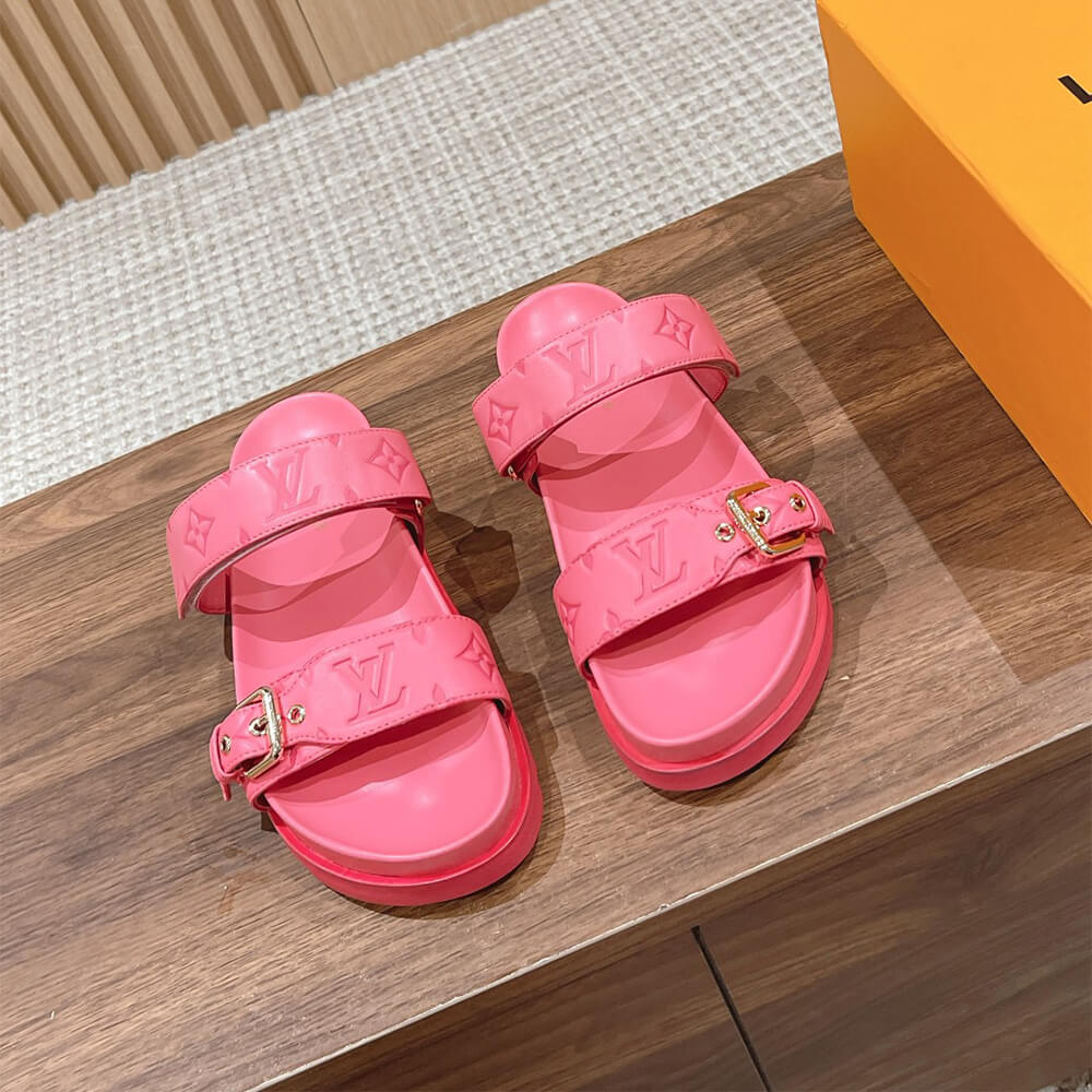 LV Bom Dia Flat Comfort Mule Shoes - Replica Luxury Bags™