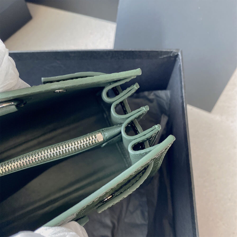 YSL Sac De Jour Baby Bag in Crocodile-Embossed - Replica Luxury Bags™