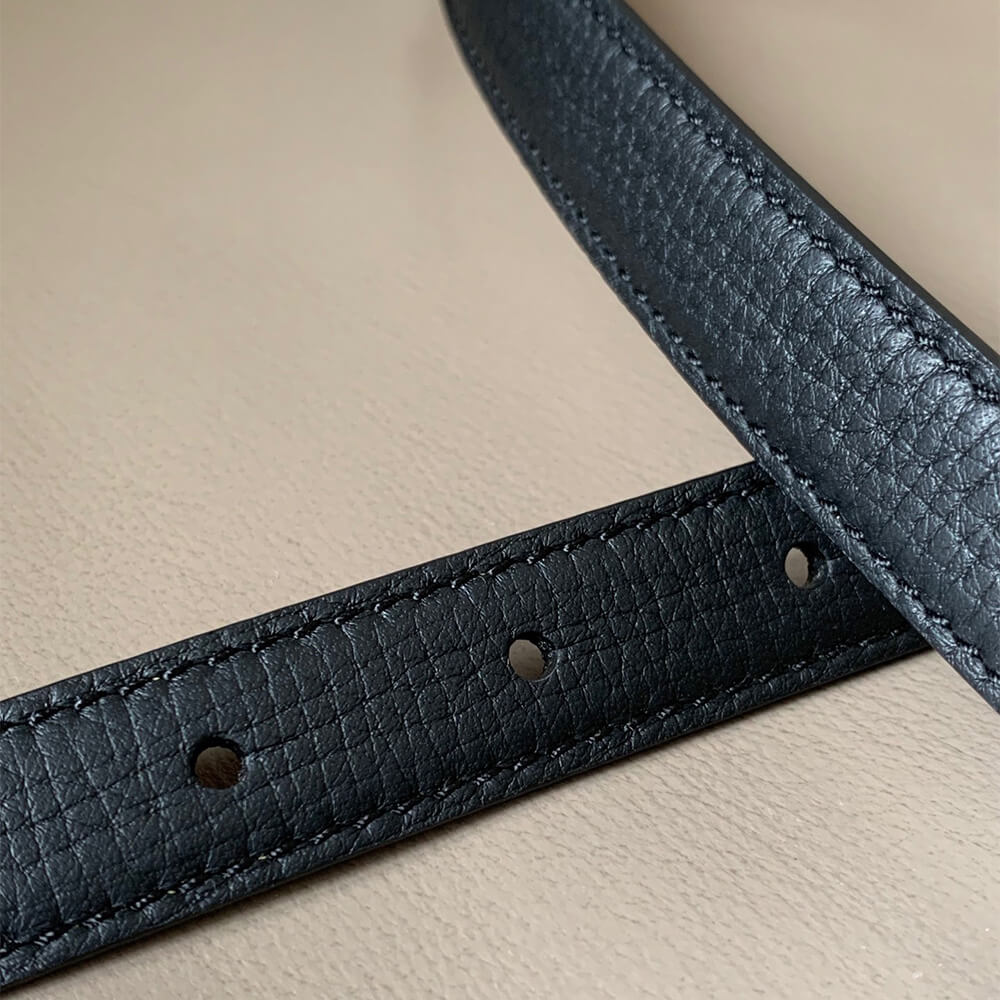LOEWE Anagram belt in pebble grain calfskin 20mm - Replica Luxury Bags™