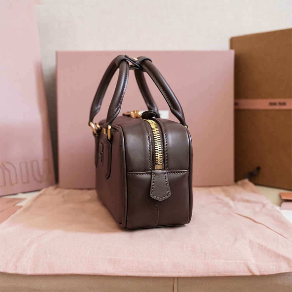 Miumiu Medium Arcadie Leather Bag - Replica Luxury Bags™