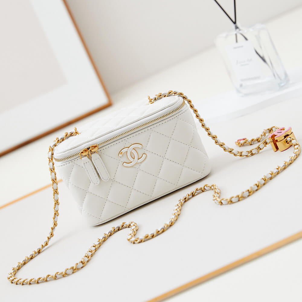 Chanel Vanity Bag with Chain - Replica Luxury Bags™