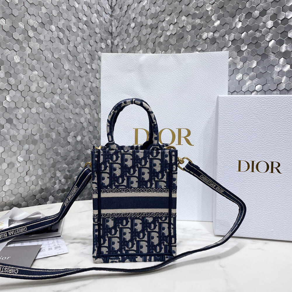 Mini Dior Book Tote Phone Bag - Replica Luxury Bags™