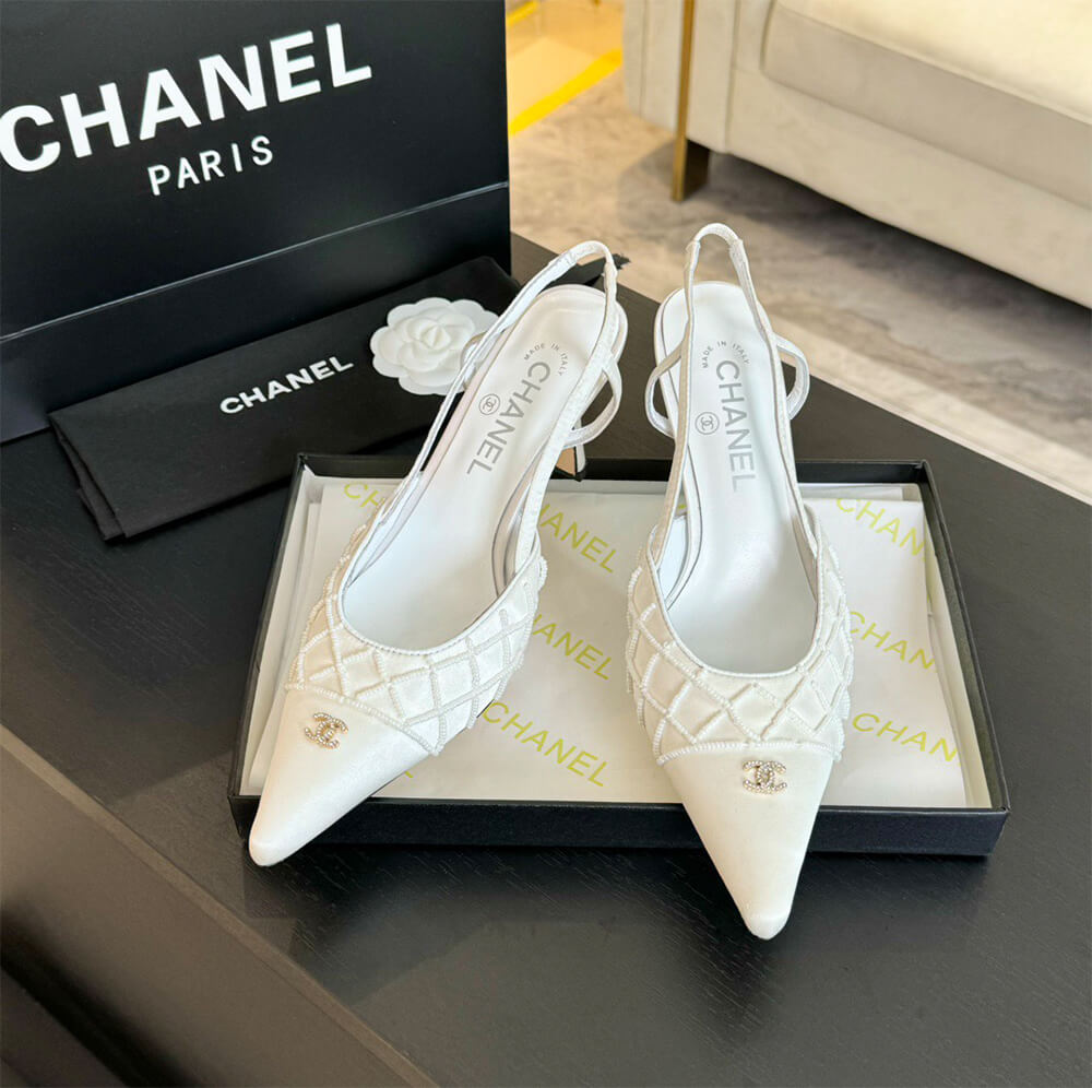 Chanel Heels Shoes - Replica Luxury Bags™