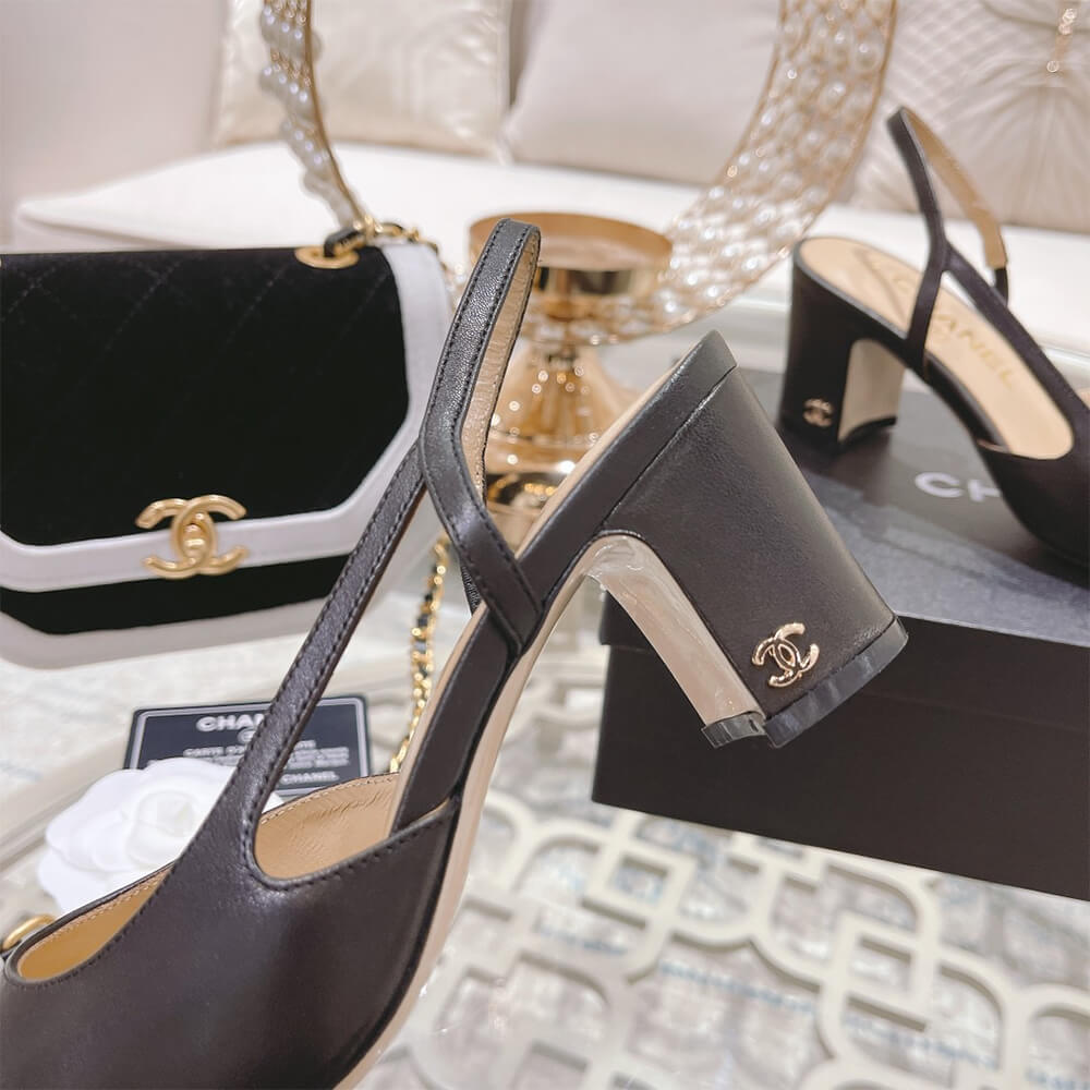 Chanel Slingback Sandal Shoes - Replica Luxury Bags™