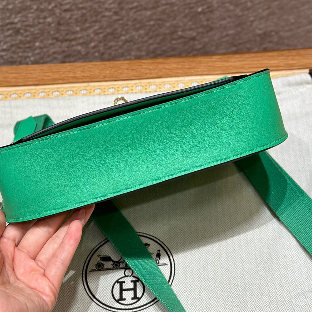 Hermes Jypsiere Mini Bag in Green - Replica Luxury Bags™