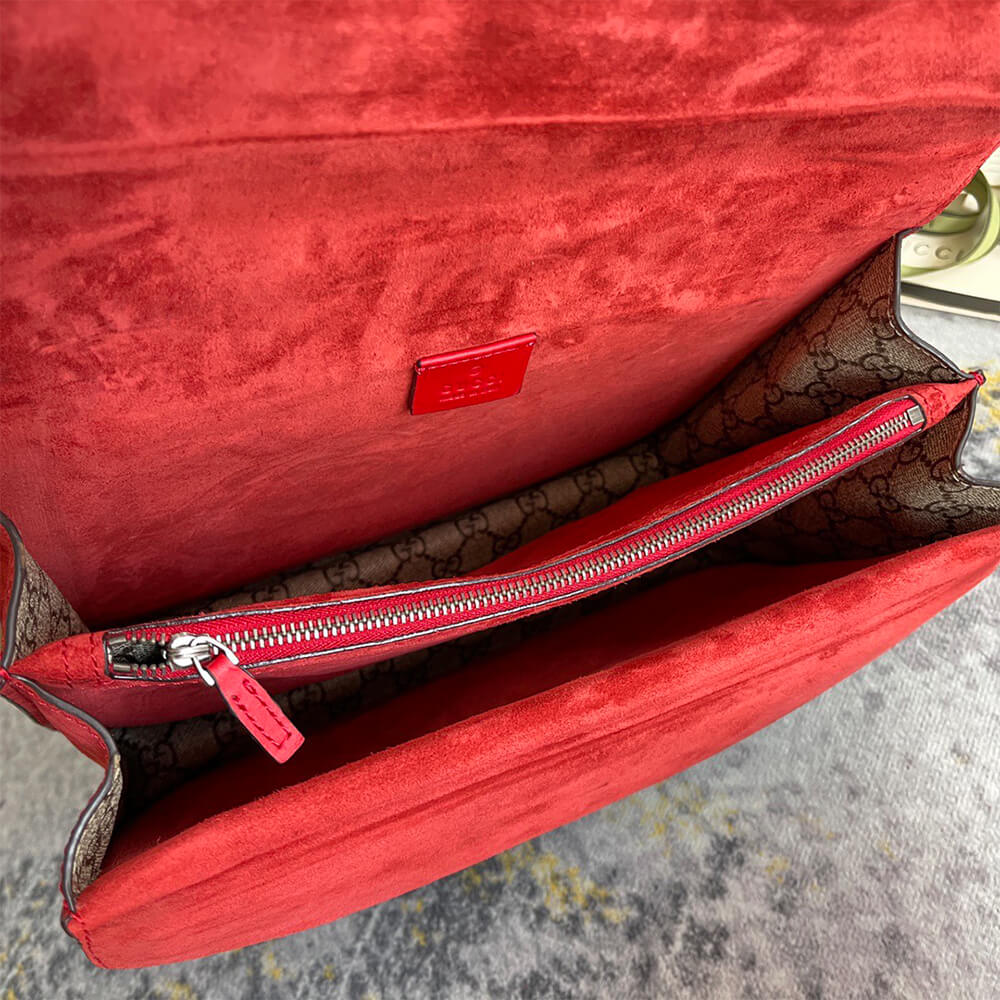 Gucci GG Supreme Medium Dionysus Shoulder Bag - Replica Luxury Bags™