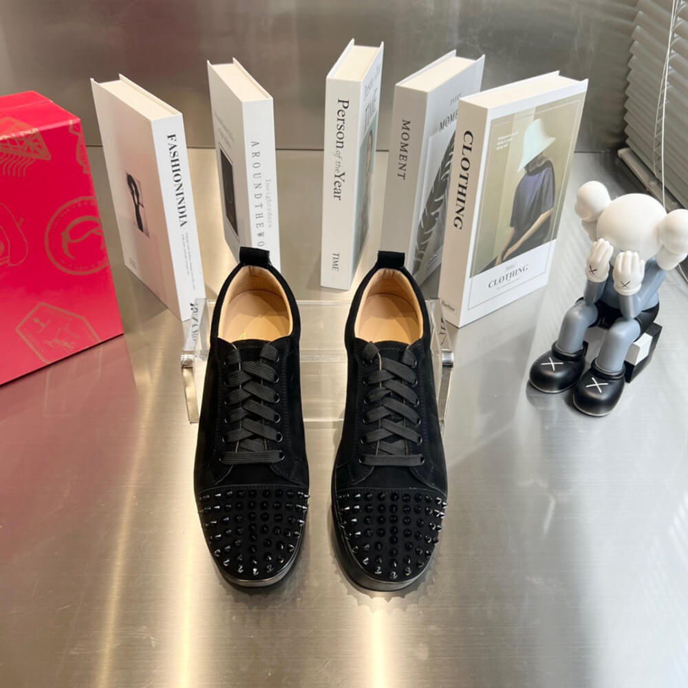Christian Louboutin Louis Junior Spikes Shoes - Replica Luxury Bags™