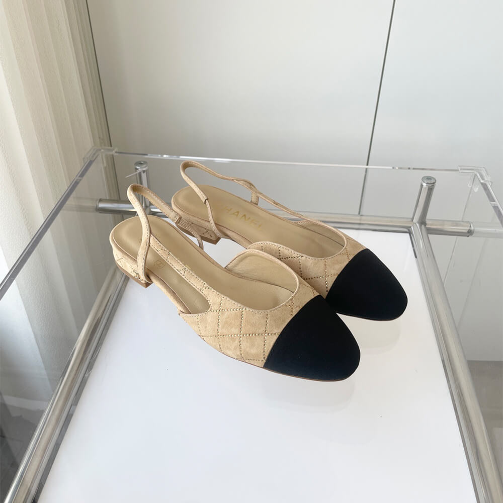 Chanel Slingbacks Shoes - Replica Luxury Bags™