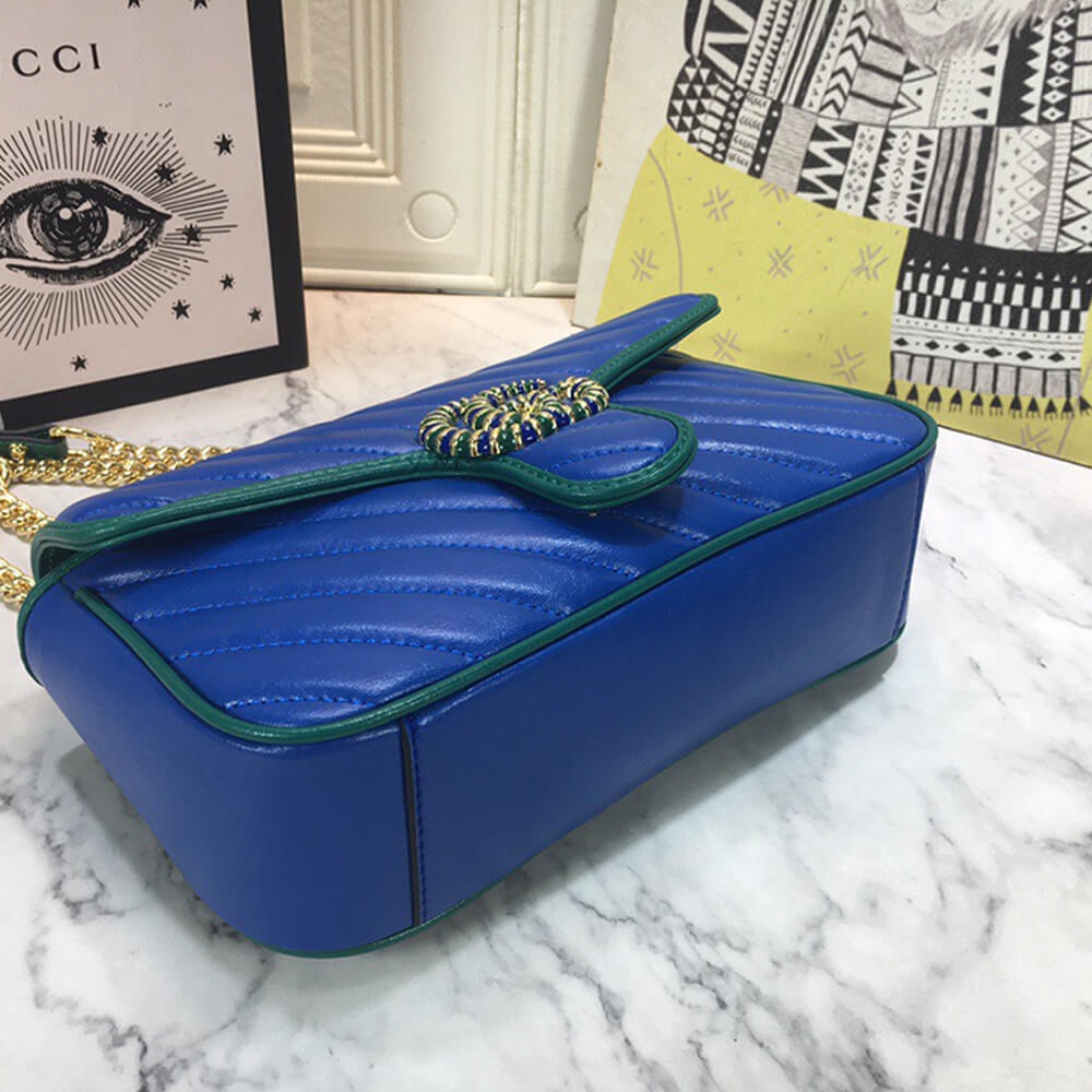 Gucci GG Marmont Small Matelasse Shoulder Bag - Replica Luxury Bags™