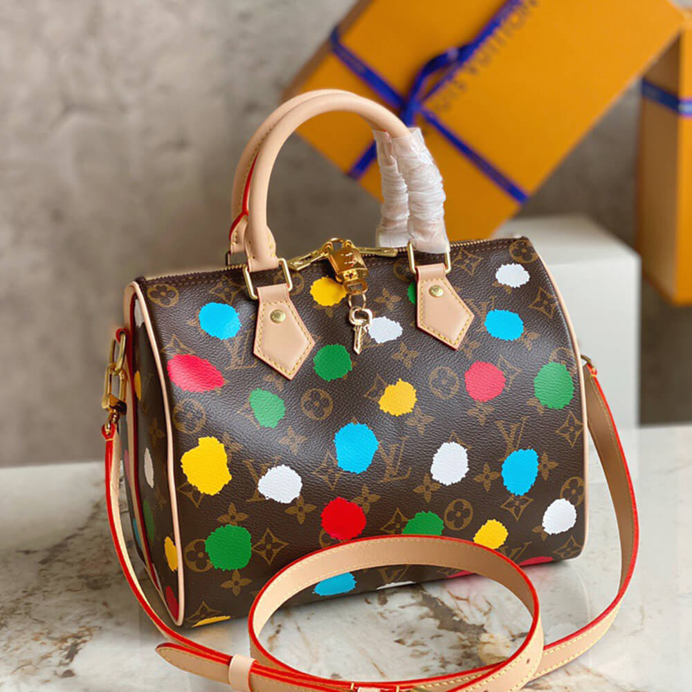 LV x YK Speedy Bandouliere 25 Bag - Replica Luxury Bags™