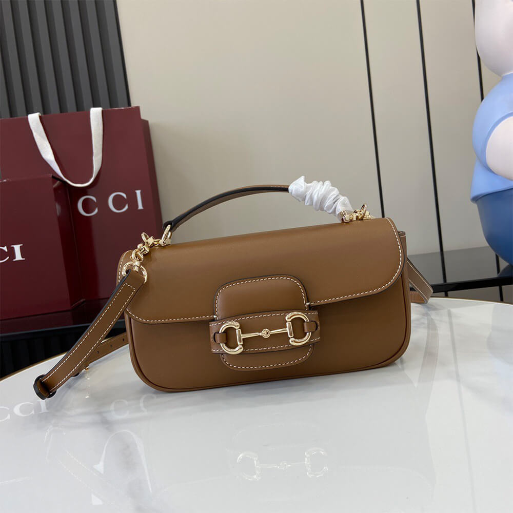 Gucci Horsebit 1955 Soft Small Top Handle Bag - Replica Luxury Bags™