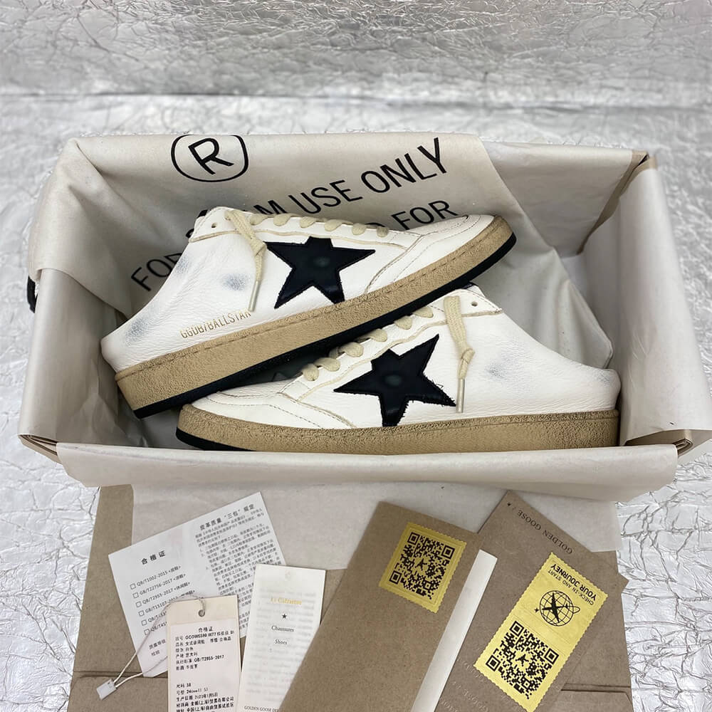 Golden Goose Super-Star Sneakers Shoes - Replica Luxury Bags™