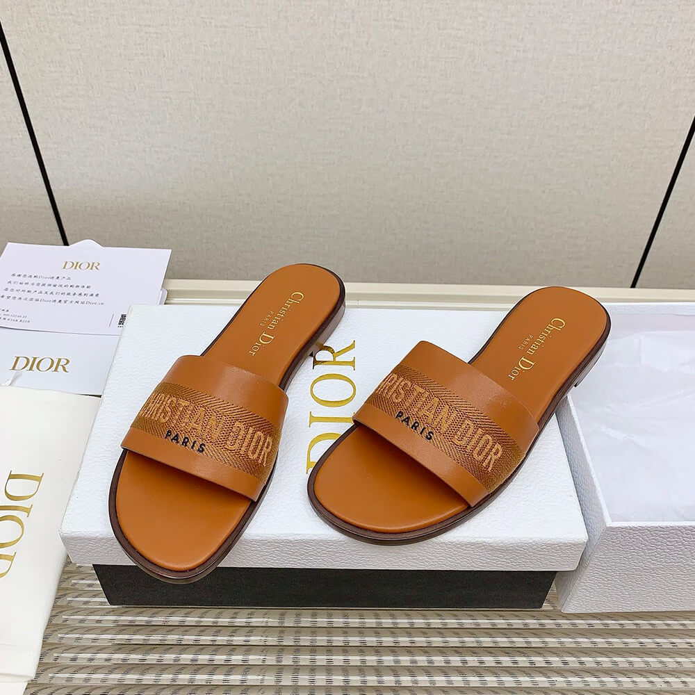 Dior Dway Slides Shoes - Replica Luxury Bags™