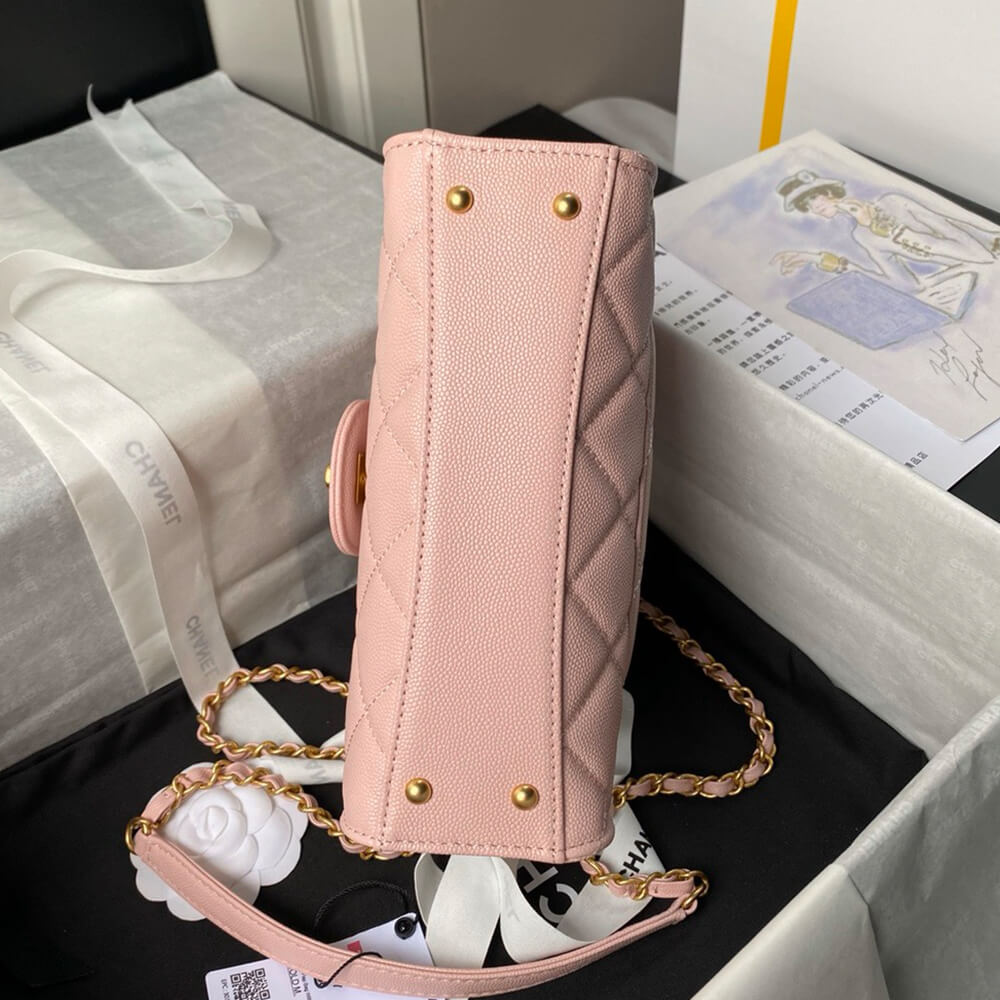 Chanel Small Flap Bag With Top Handle - Replica Luxury Bags™