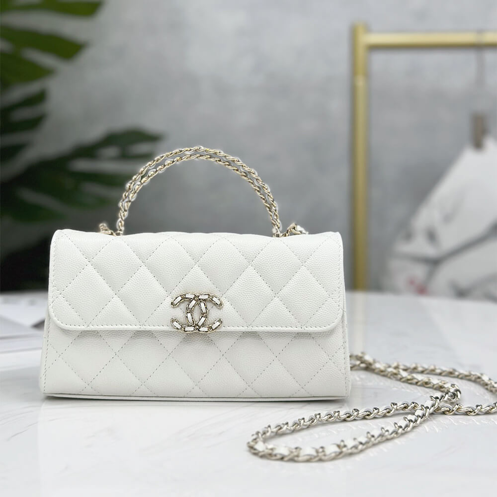Chanel Flap Phone Holder with Chain Bag - Replica Luxury Bags™