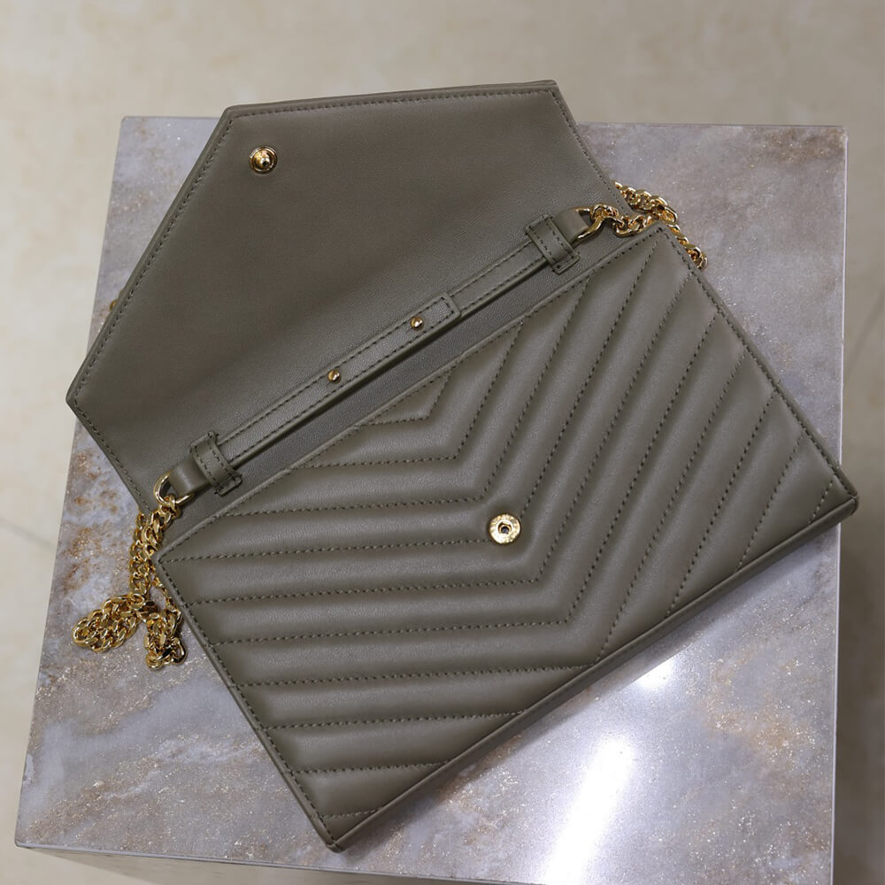 YSL Cassandre Chain Wallet Bag in Lambskin - Replica Luxury Bags™