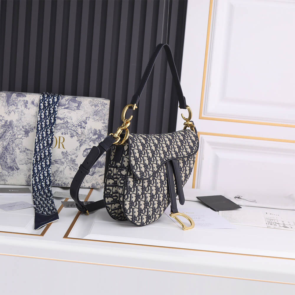 Dior Saddle Bag With Strap - Replica Luxury Bags™