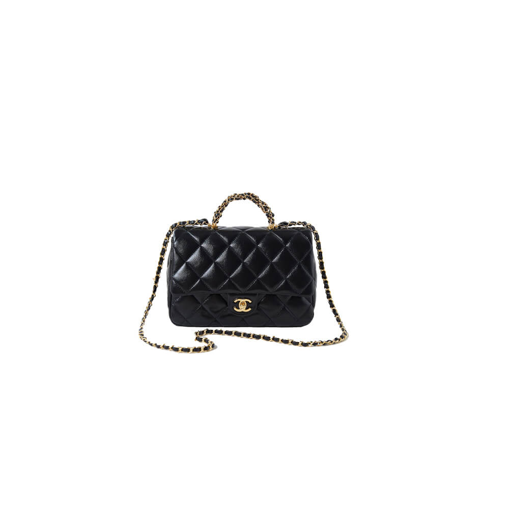 Chanel Flap Bag with Top Handle - Replica Luxury Bags™