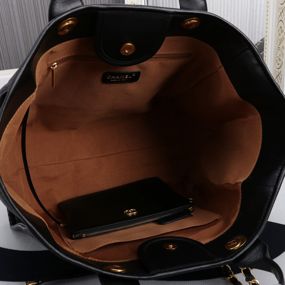 Chanel Large Deauville Tote Bag - Replica Luxury Bags™