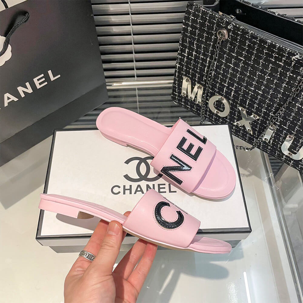 Chanel Slides Shoes - Replica Luxury Bags™