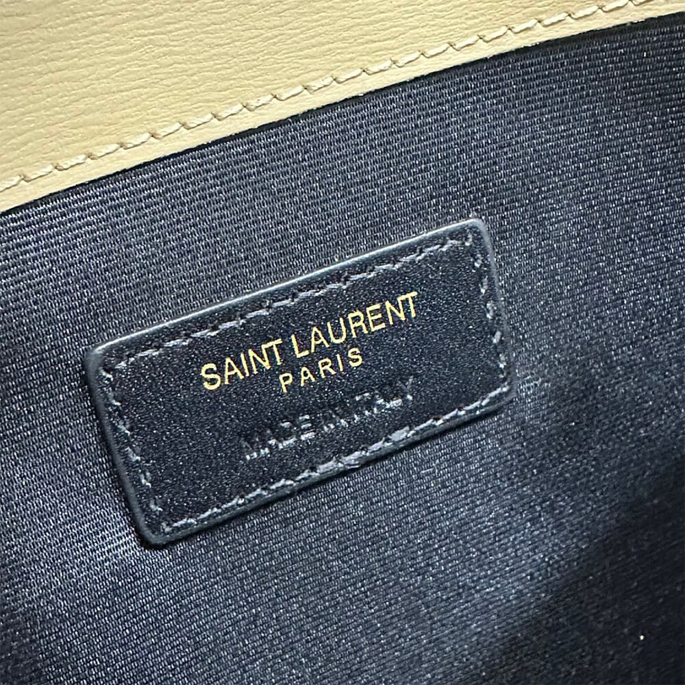 YSL uptown pouch in canvas and leather Bag - Replica Luxury Bags™