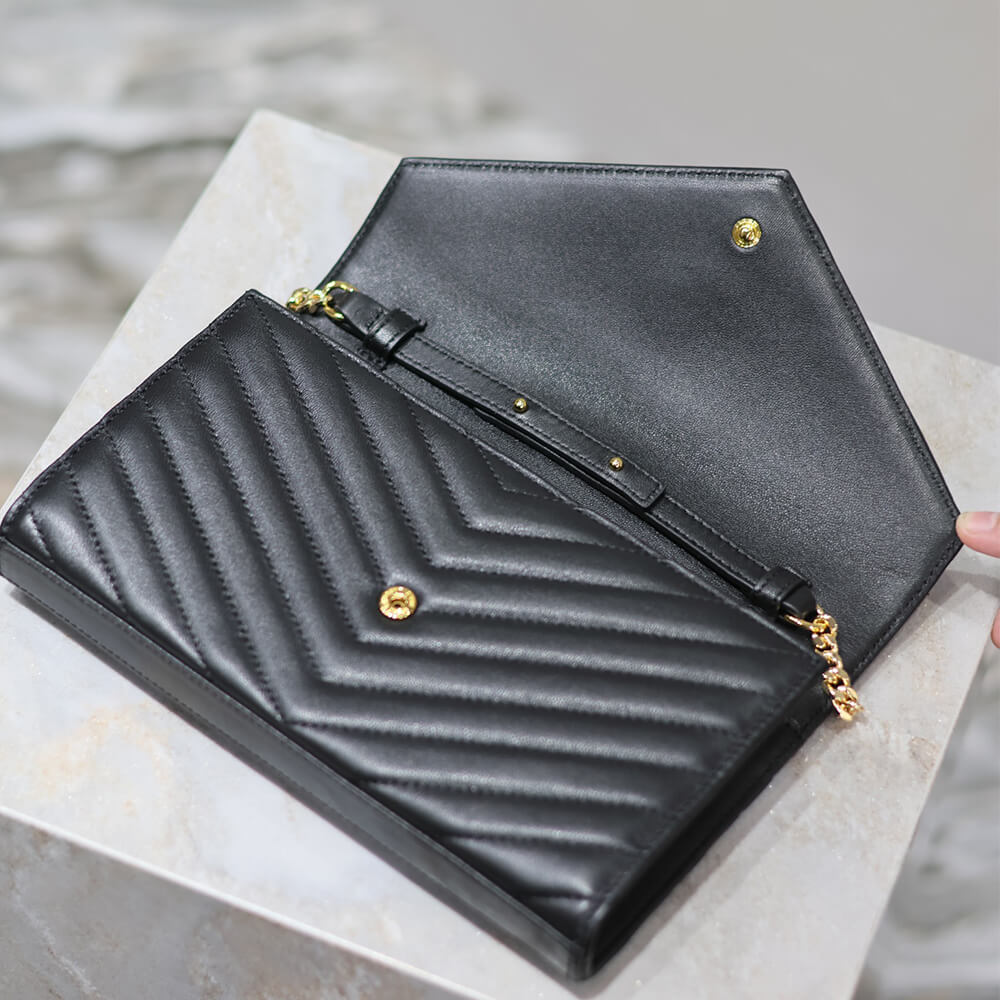 YSL Cassandre Chain Wallet Bag in Lambskin - Replica Luxury Bags™