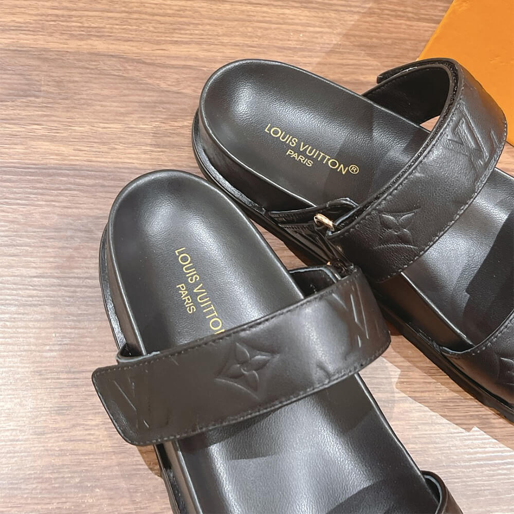 LV Bom Dia Flat Comfort Mule Shoes - Replica Luxury Bags™