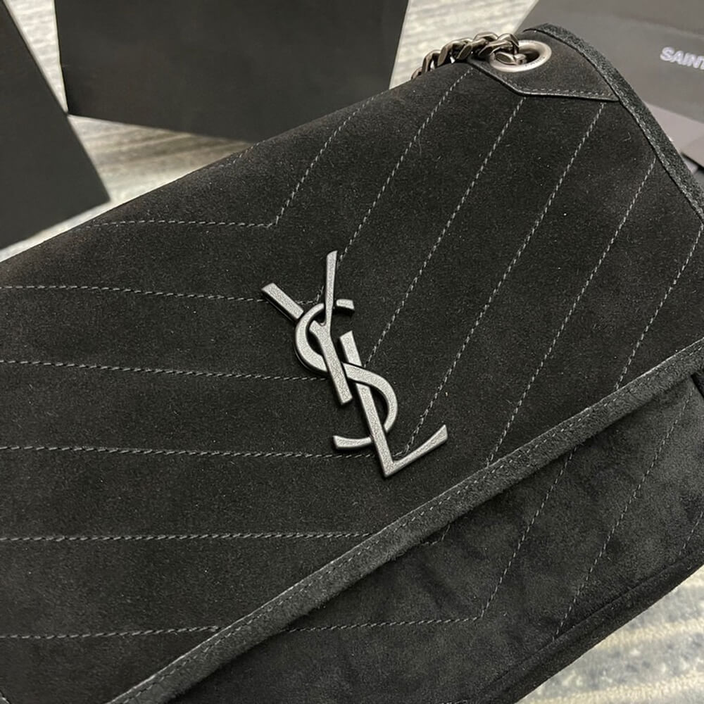 YSL Saint Laurent Niki Medium Bag in Suede - Replica Luxury Bags™