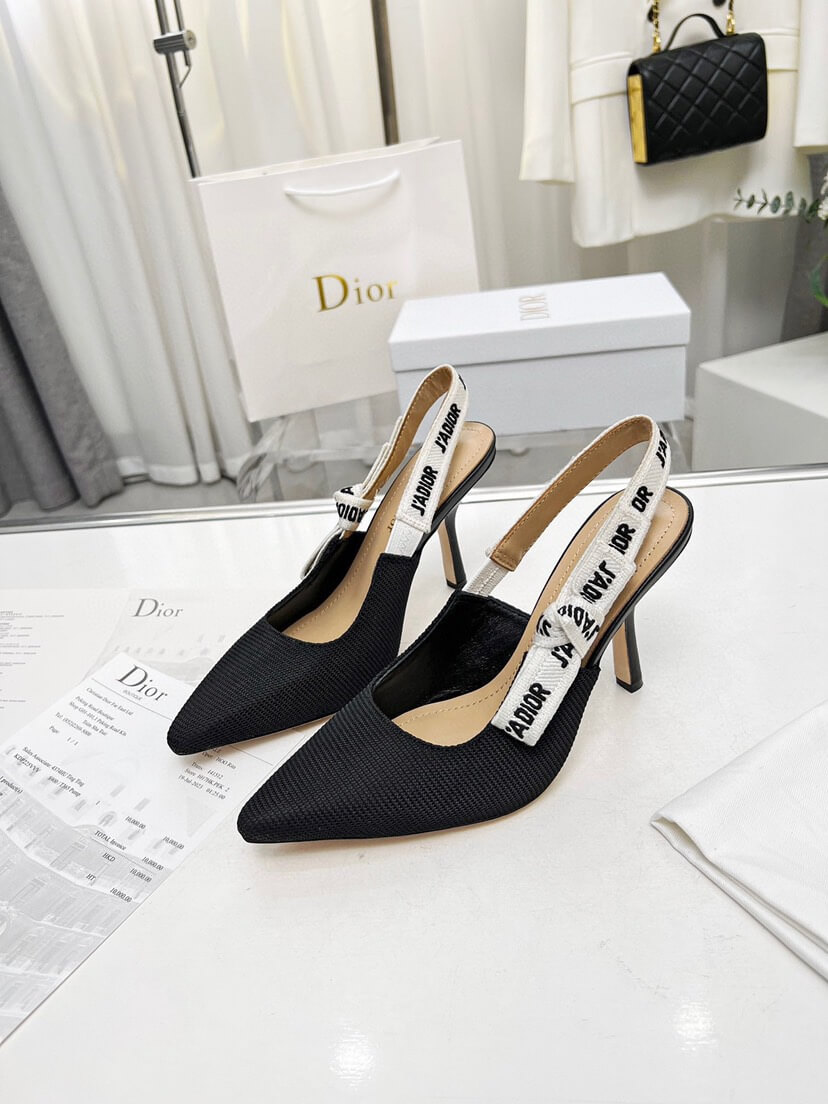 J Adior Slingback Pump Shoes - Replica Luxury Bags™