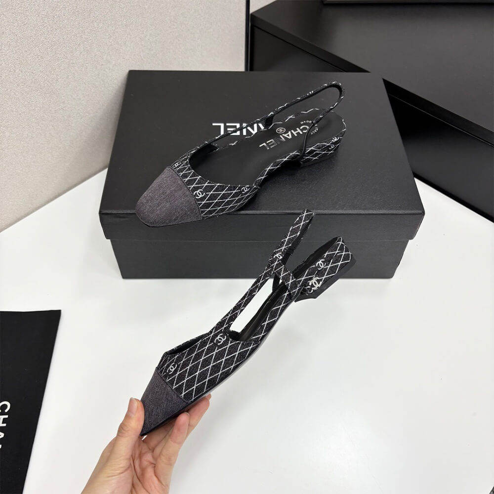 Chanel Slingbacks Shoes - Replica Luxury Bags™