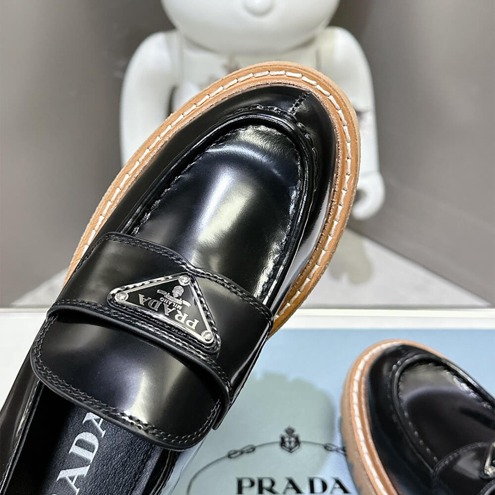 Prada Leather loafers Shoes - Replica Luxury Bags™