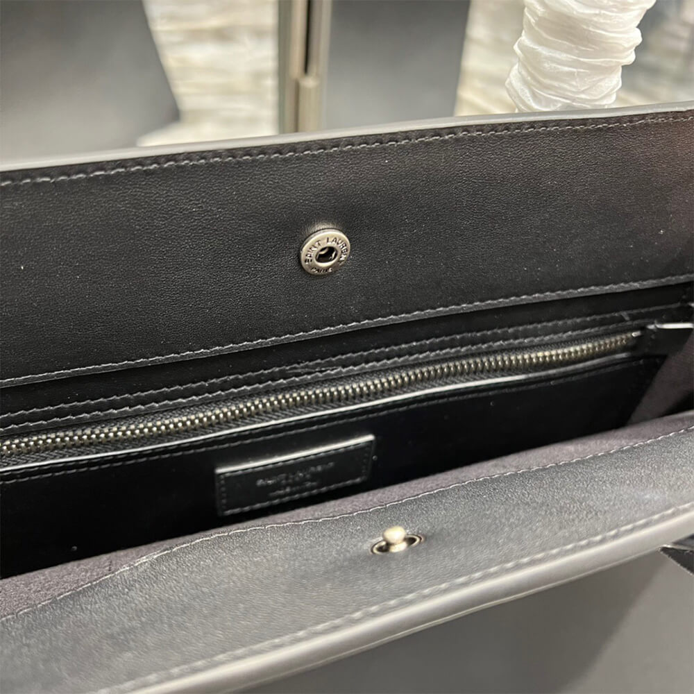 YSL Rive Gauche Large Tote Bag in Smooth Leather - Replica Luxury Bags™