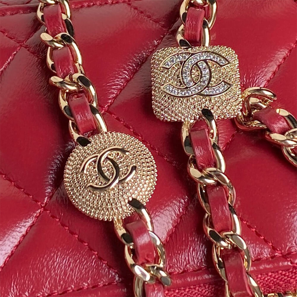 Chanel Small Vanity Bag with Chain - Replica Luxury Bags™