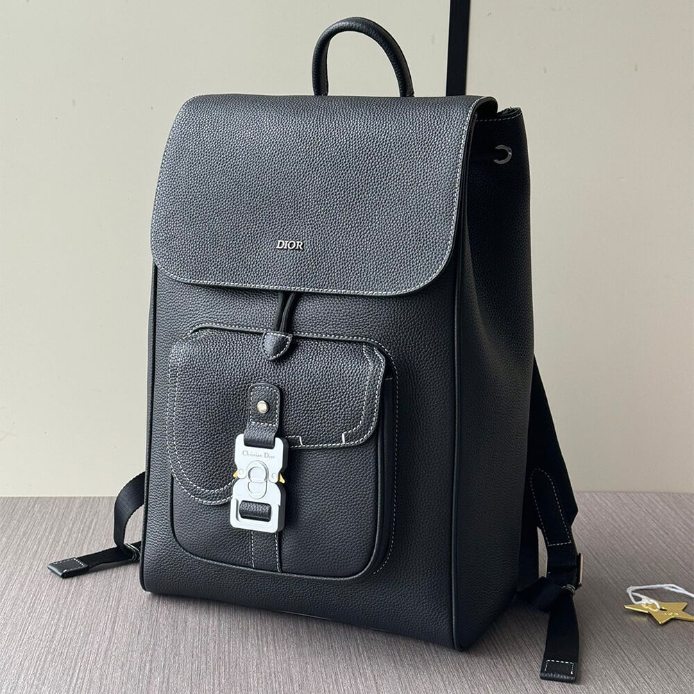 Dior Saddle Backpack Bag with Flap - Replica Luxury Bags™