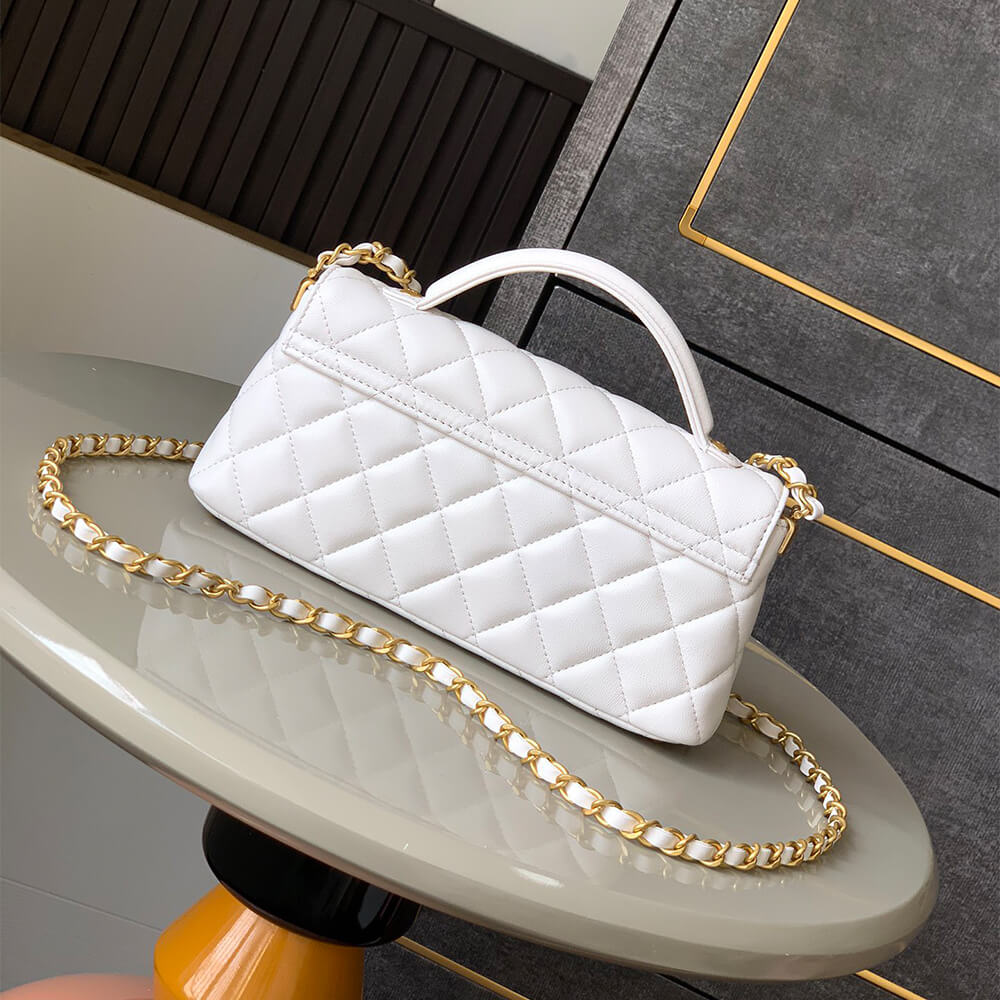 Chanel Mini Flap Bag with Top Handle - Replica Luxury Bags™