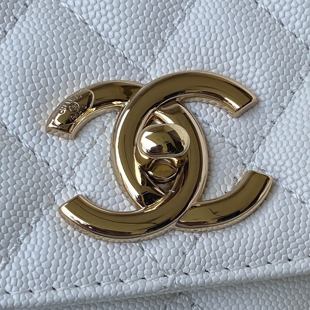 Chanel Large Flap Bag With Top Handle - Replica Luxury Bags™