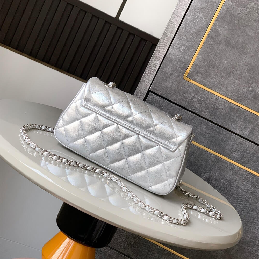 Chanel Flap Bag Phone Holder With Chain - Replica Luxury Bags™