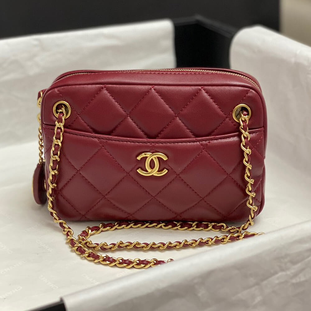Chanel Mini Camera Case Bag - Replica Luxury Bags™