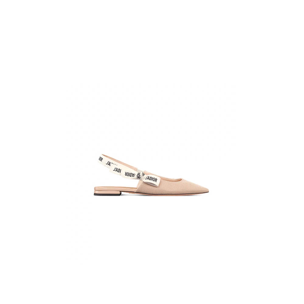 J Adior Slingback Flat Shoes - Replica Luxury Bags™