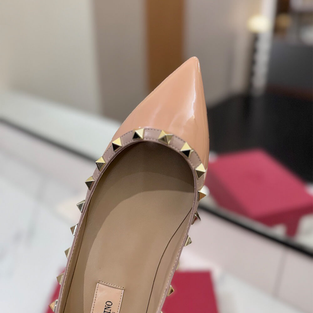 VALENTINO ROCKSTUD BALLET FLAT Shoes - Replica Luxury Bags™