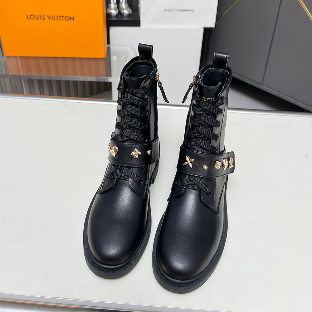 LV Citizen Flat Ranger Boot Shoes - Replica Luxury Bags™