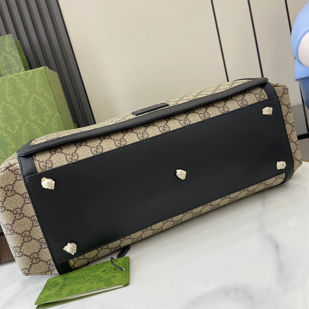 Gucci GG Supreme Medium Diaper Bag - Replica Luxury Bags™
