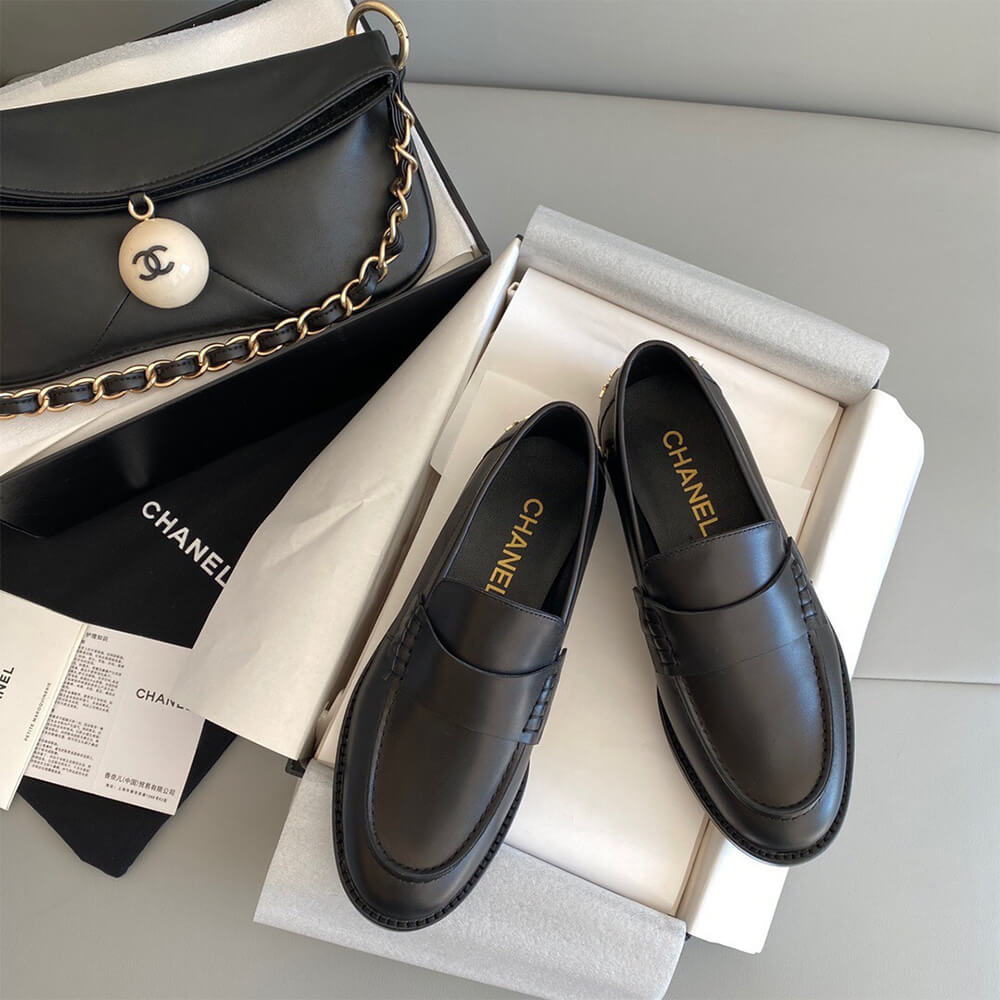 Chanel Loafer Shoes - Replica Luxury Bags™