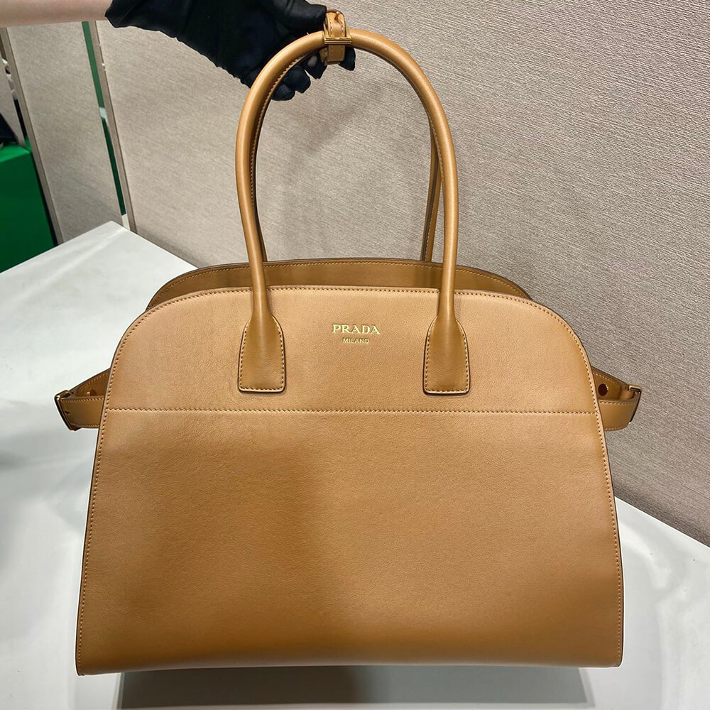 Prada Large Leather Tote Bag - Replica Luxury Bags™