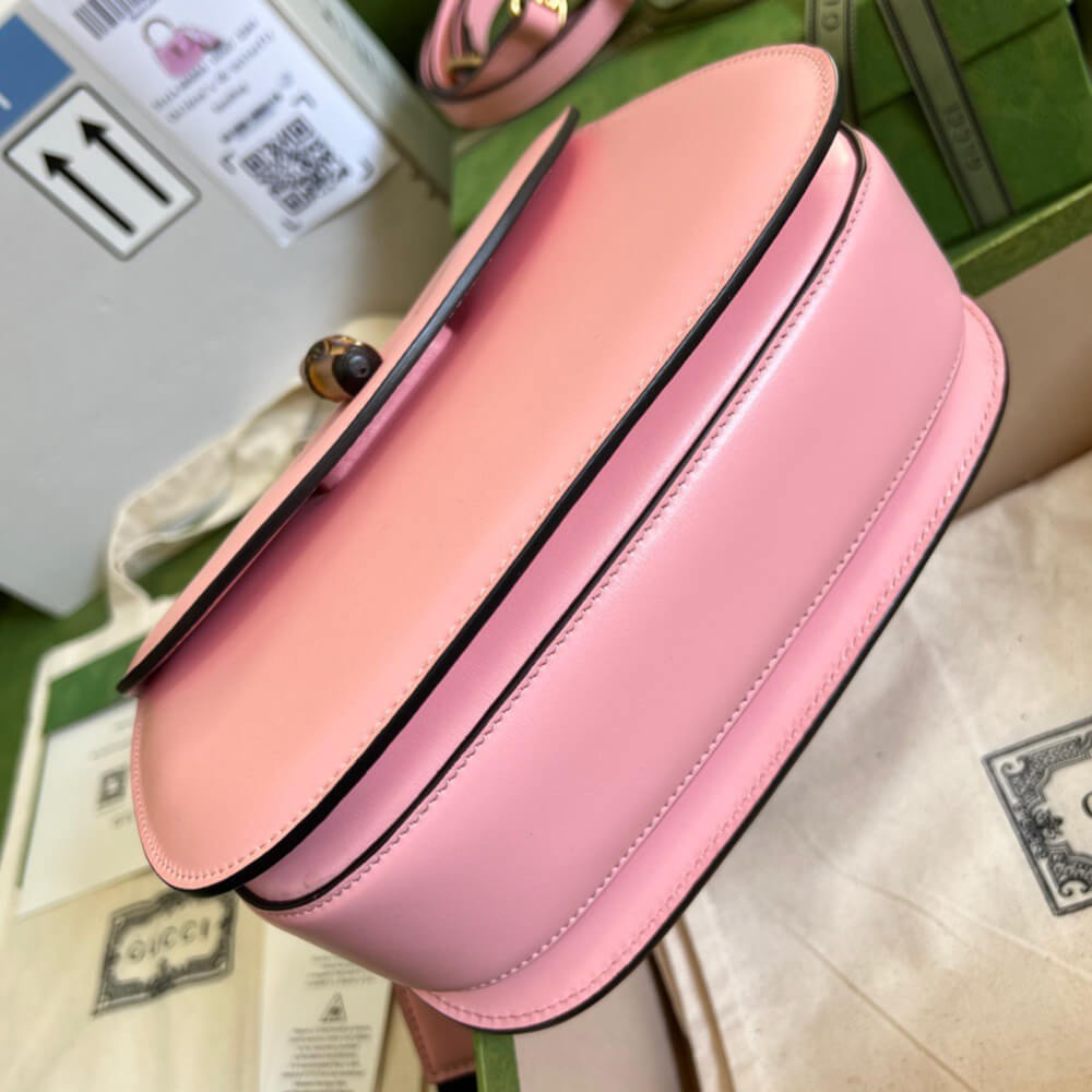 Gucci Bamboo 1947 Jumbo Gg Small Top Handle Bag - Replica Luxury Bags™