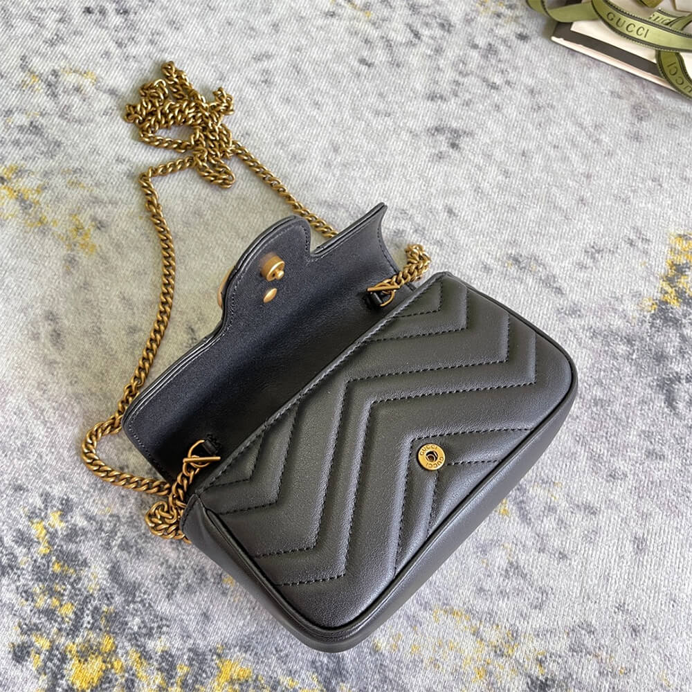 Gucci GG Marmont Matelasse Leather Super Mini Bag - Replica Luxury Bags™