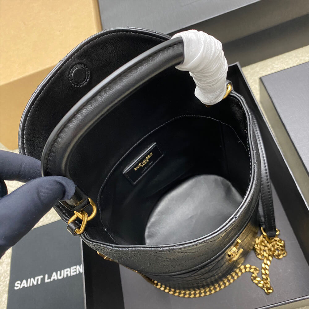 YSL Gaby Bucket Bag in Lambskin - Replica Luxury Bags™