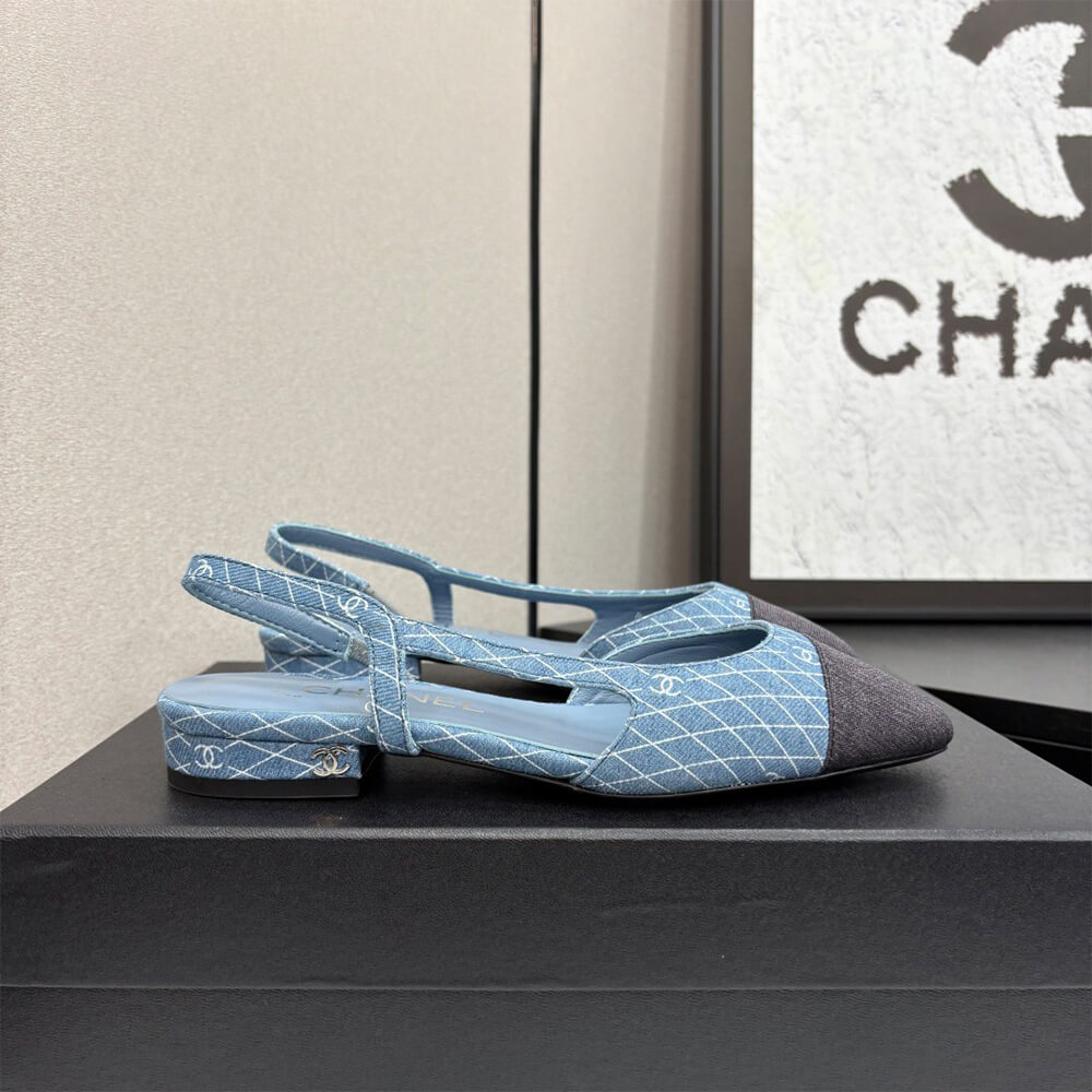 Chanel Slingbacks Shoes - Replica Luxury Bags™